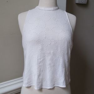 Sophie Rue White Tank Top Size Medium